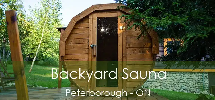  Backyard Sauna Peterborough - ON