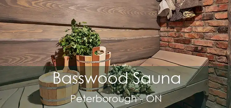  Basswood Sauna Peterborough - ON