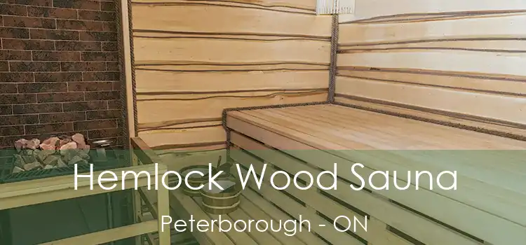  Hemlock Wood Sauna Peterborough - ON