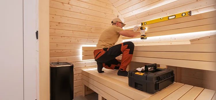 Commercial Sauna Installation in Peterborough, ON