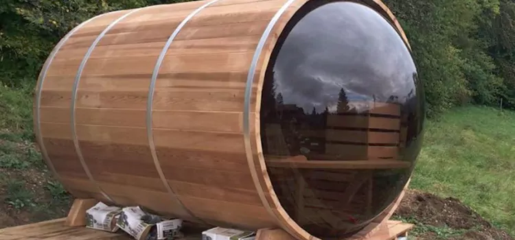 Panorama 4-Person Glass Cabin Sauna Maintenance in Peterborough, Ontario