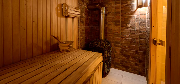 Traditional Sauna Cabin Conversion in Peterborough, Ontario