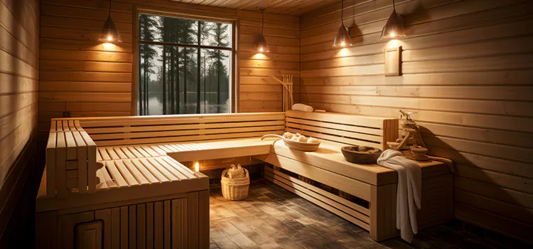 Traditional Sauna Design in Peterborough, ON