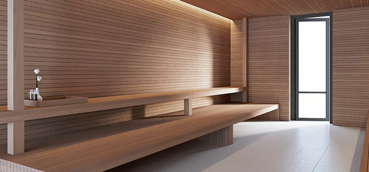 Spruce Wood Sauna Maintenance in Peterborough, ON