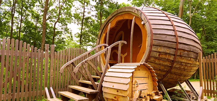 360° Panoramic Bubble Window Sauna Installation Services in Peterborough, Ontario
