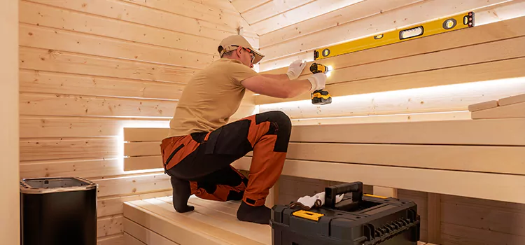 Outdoor Sauna Installation Service in Peterborough, ON