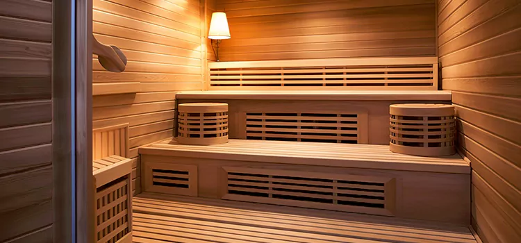 Outdoor Sauna Setup in Peterborough, ON