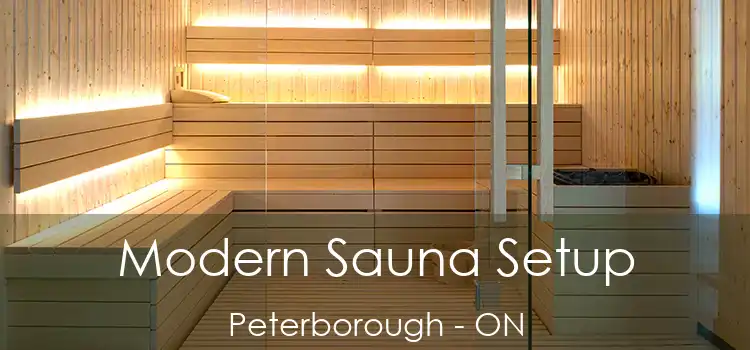  Modern Sauna Setup Peterborough - ON