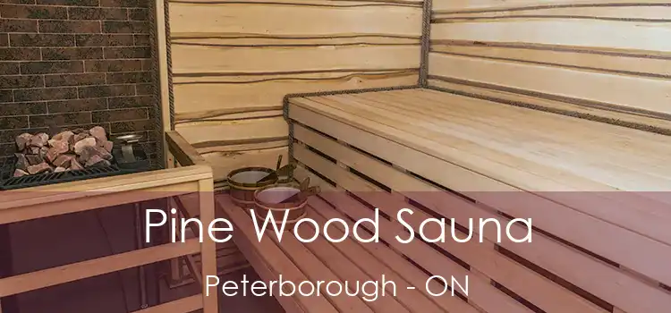  Pine Wood Sauna Peterborough - ON