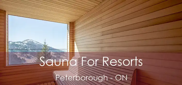  Sauna For Resorts Peterborough - ON